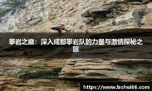 攀岩之巅：深入成都攀岩队的力量与激情探秘之旅